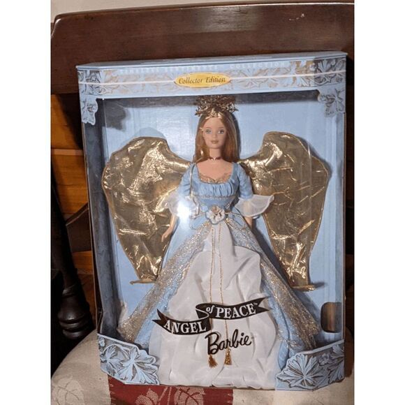 1999 BARBIE Angel of Peace Doll #24240 TIMELESS SENTIMENTS COLLECTION NIB - Picture 2 of 8